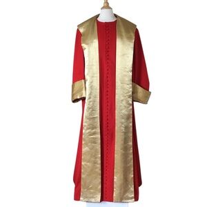 Vintage S.Sorensen Dijon Clergy Cassock Chasuble Liturgal Vestment Robe Costume